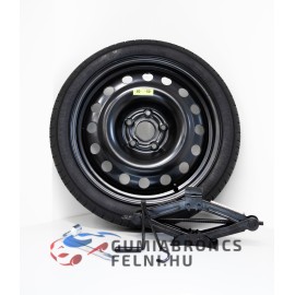 4x100 15 56,6 ET25 Acél MANKÓKERÉK 125/80R15 GUMIVAL