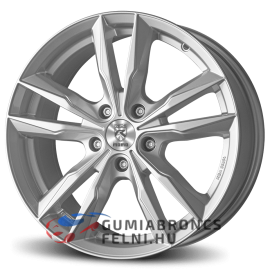 5x108 17x7.5 ET45 Fast Sil 72.3 Reds by MOMO ALUFELNI