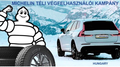 Michelin vásárlói nyeremény akció: 10.000-30.000 Ft